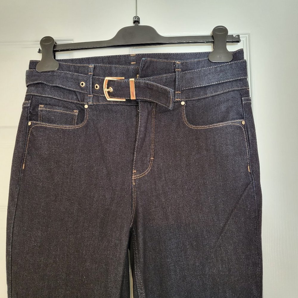 White House Black Market Skinny Flare Jeans
